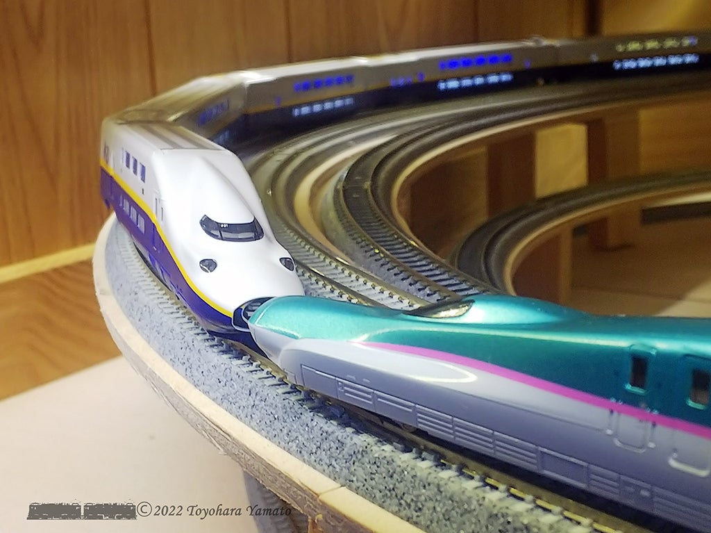 新幹線 変な編成で試運転～500系 [鉄道模型] | 重単5175 ～鉄道模型と
