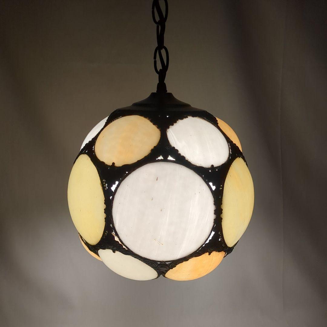 ヴィンテージ　ハンギング　ペンダント　ランプ 天吊り照明 LED付き】ペンダントランプ ライト 天井照明 引掛けシーリング