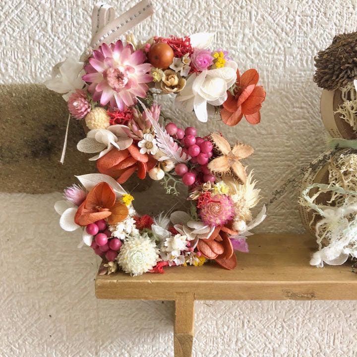 イニシャルオブジェ　アルファベットオブジェ 楽天市場】イニシャルオブジェ N〜Z 中型 (H)6cm×(D)2cm ハーバリウム