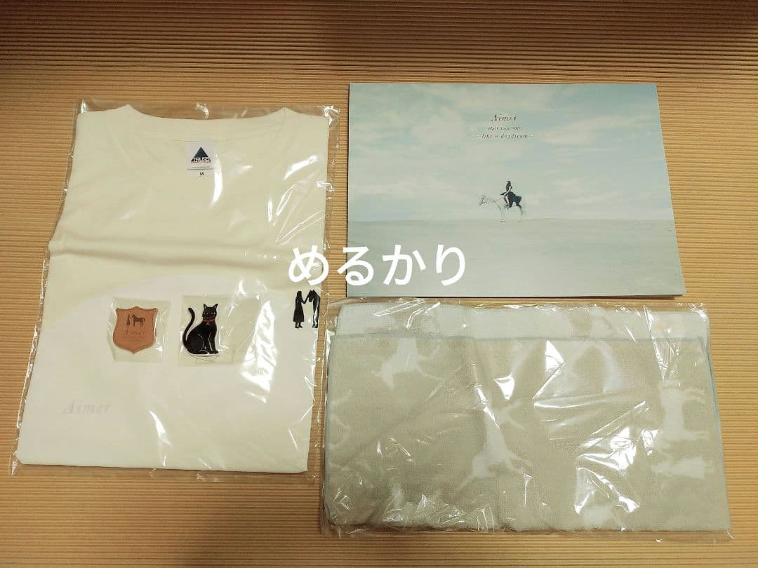 Aimer　like a daydream　限定　ツアーグッズ　エメ　2016 9/21よりスタートAimer Hall Tour 2016〜like a daydream〜ツアー