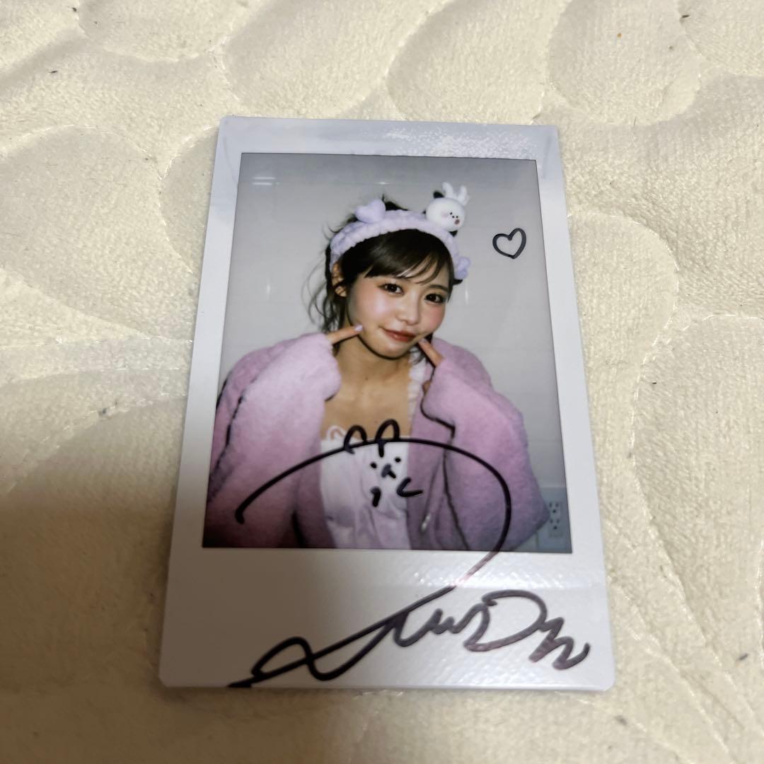 FRUITS ZIPPER 仲川瑠夏 直筆サイン入りチェキ - メルカリ