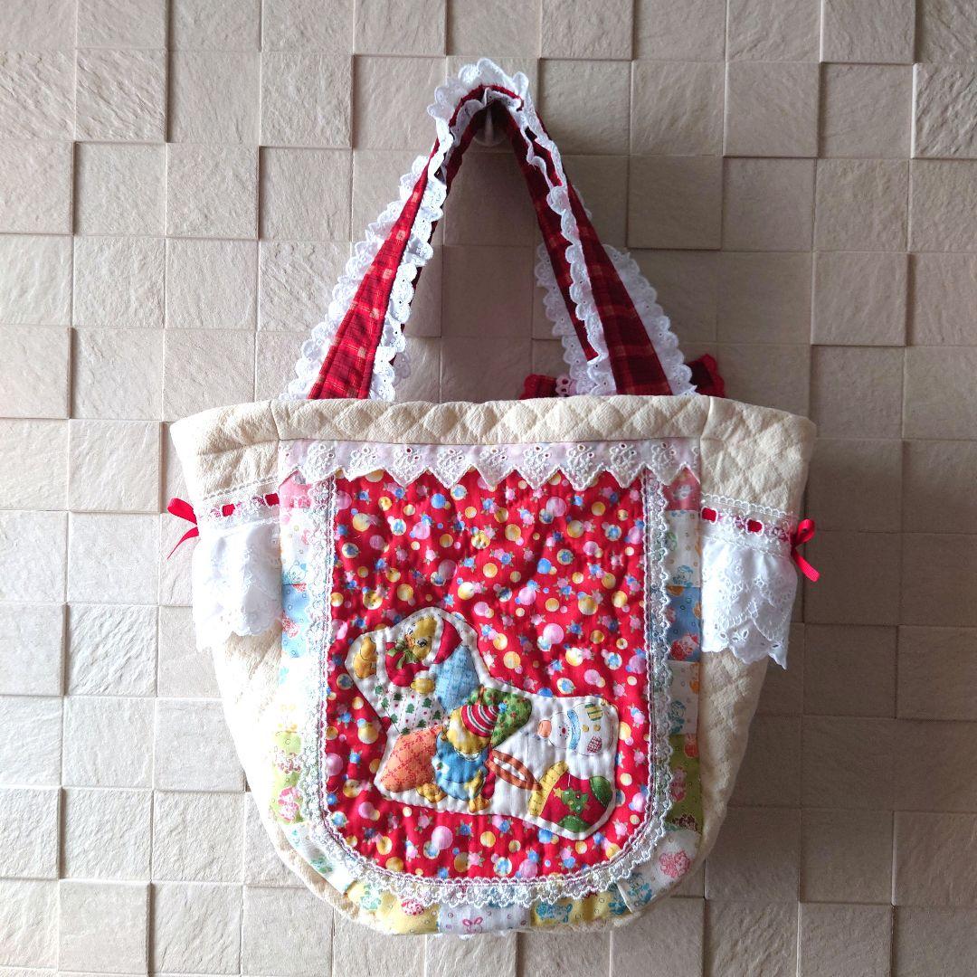 ご予約完成 クリスマス縦長肩掛けバッグ