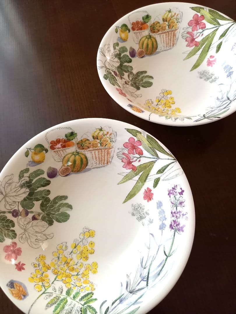 ☆未使用　ジアン　プロヴァンス　シリアルボウル　2枚セット　GIEN 楽天市場】シリアルボウル ジアンの通販