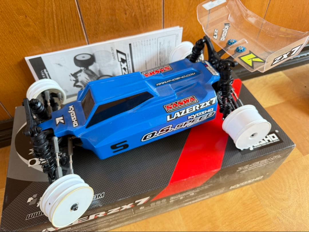 Kyosho Lazer ZX-7 1/10 4WDバギー Kyosho Lazer ZX7 1/10 4WD Electric Buggy Kit [KYO30048B] - HobbyTown