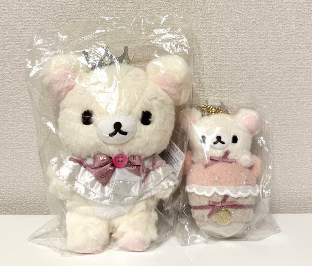 【新品タグ付き】コリラックマ　メゾンドフルール　ぬいぐるみ＆バッグチャーム リラックマ - バッグチャーム（Maison de FLEUR・コリラックマ