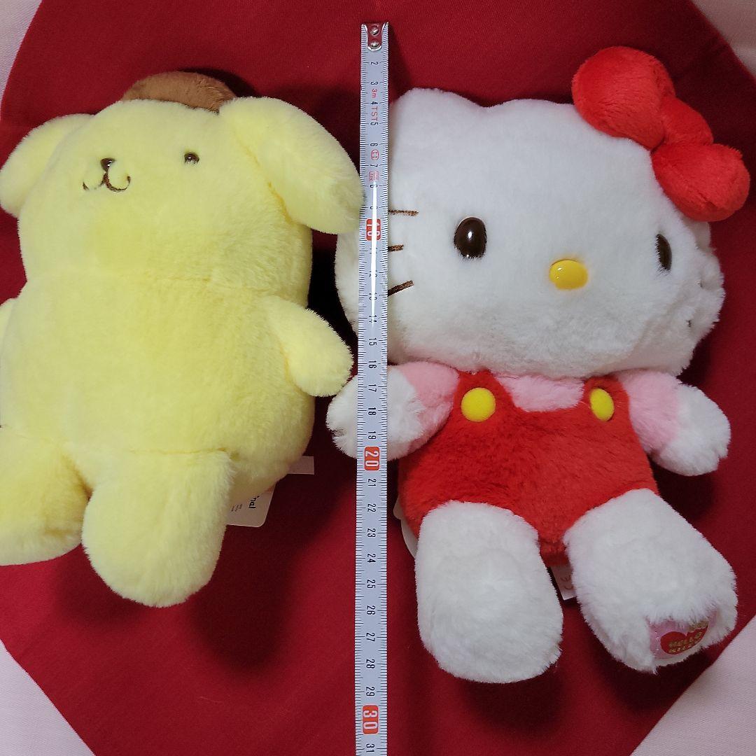サンリオ ハローキティ ポムポムプリン ぬいぐるみ タグ付き - メルカリ
