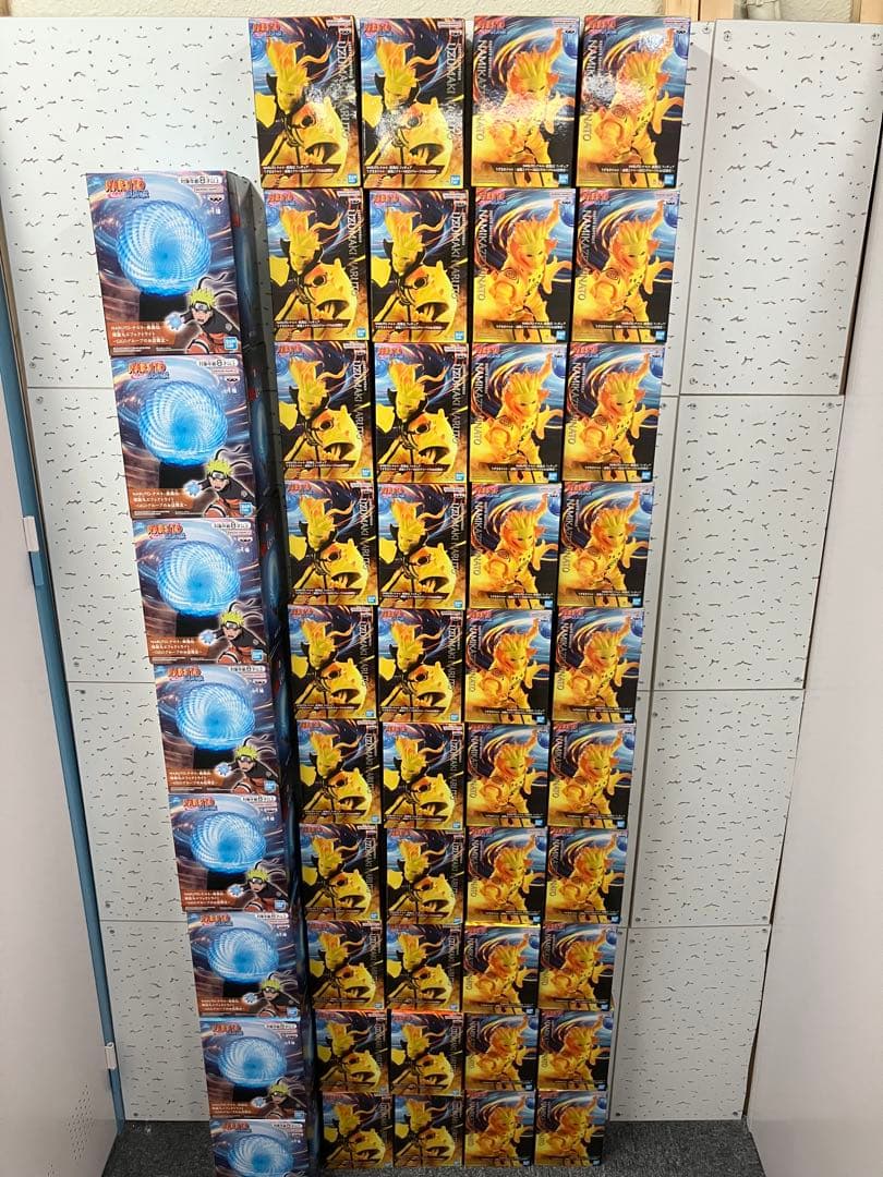 NARUTO ナルト GIGO限定 フィギュア 3種類セット まとめ売り 48個 NARUTO－ナルト－ 疾風伝 フィギュア うずまきナルト・波風ミナト