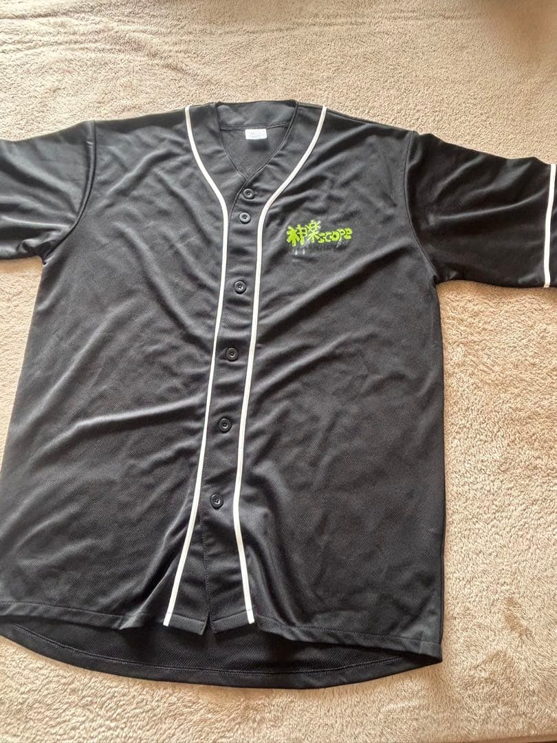 神楽scope【公式】サイン入り ベースボールシャツ 黒 日産オンラインショップ：ベースボールシャツ
