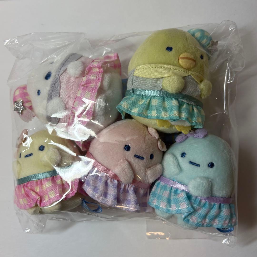 すみっコぐらし　夢みるしっぽず　てのりぬいぐるみ　5体セット すみっコぐらし - 【限定】夢みるしっぽず てのりぬいぐるみセット