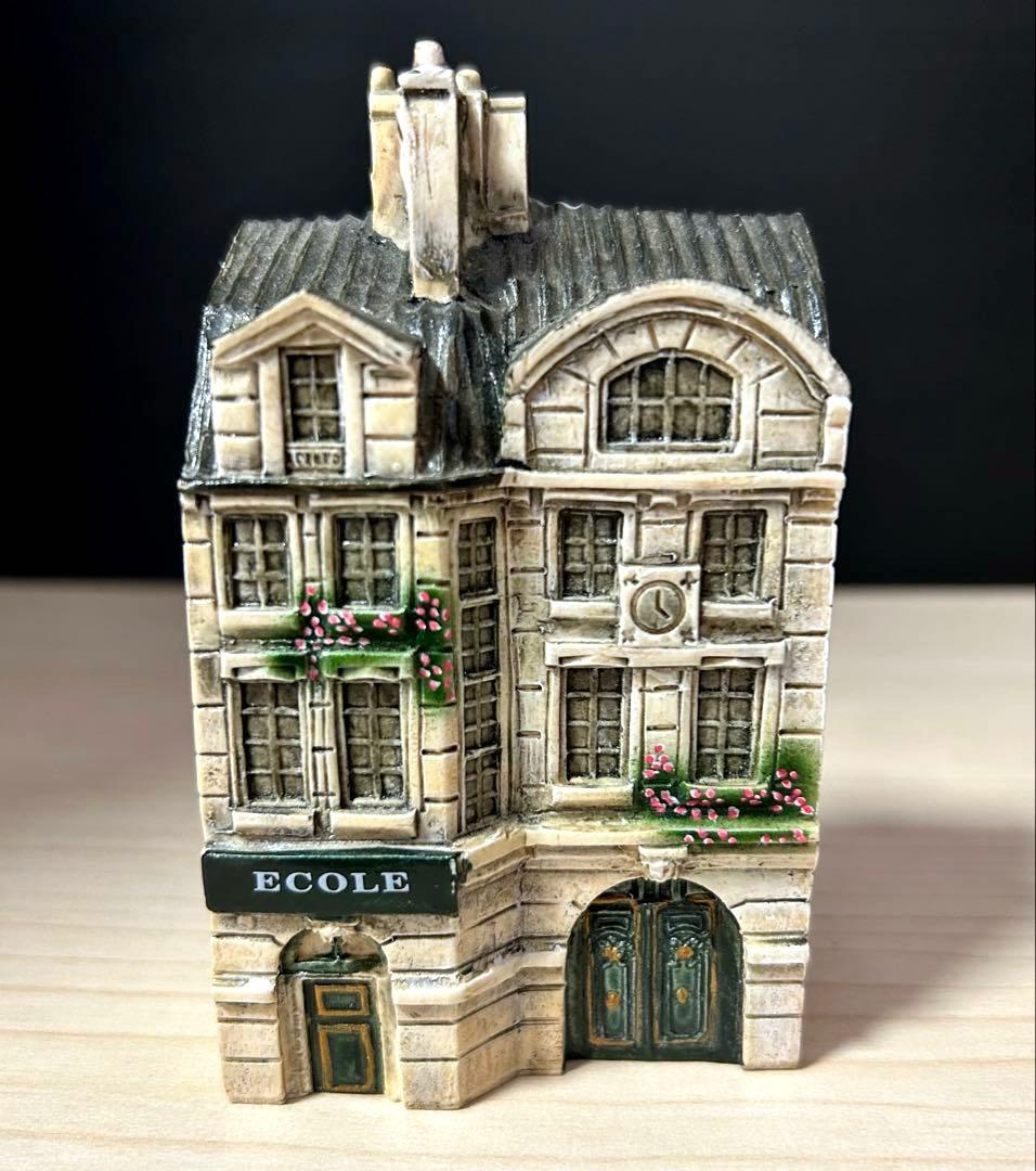 J Carlton ジェイカールトン　ミニチュアハウス ※2点セット J. Carlton By Dominic Gault Miniature Hand Painted Cafe De France