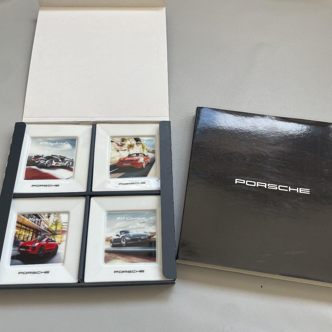 PORSCHE　ポルシェピクチャープレート　４枚セット絵皿・小皿・飾り皿 ☆PORSCHE ポルシェ 記念プレート 飾皿 絵皿 3枚セット☆ - メルカリ