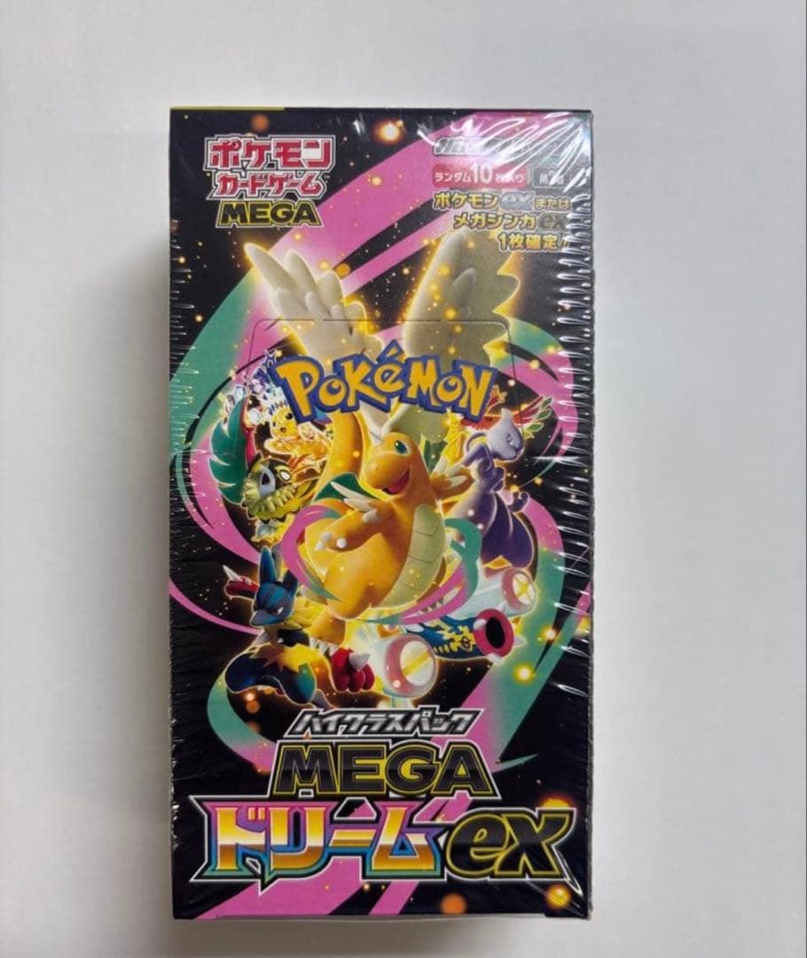ポケモンカードゲーム MEGAドリームEX シュリンク付き未開封ボックス ポケモンカードゲーム 【シュリンク付き未開封品】ポケモンカード