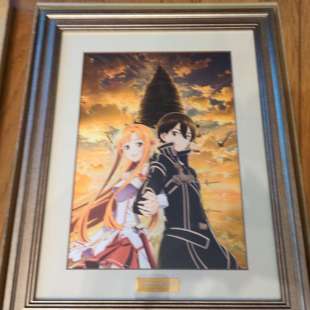 ソードアート・オンライン ゲームクリア記念　キャラファイングラフ A4キャラファイングラフ ソードアート・オンライン ゲームクリア記念