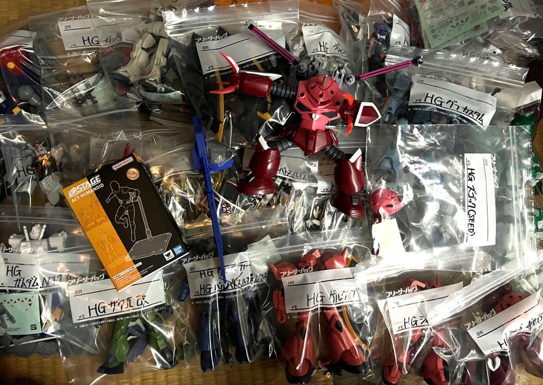 ガンプラ　組み立て済み(ジャンク扱い) HGBF ガンプラ 組み立て済み ジャンク｜Yahoo!フリマ（旧PayPayフリマ）