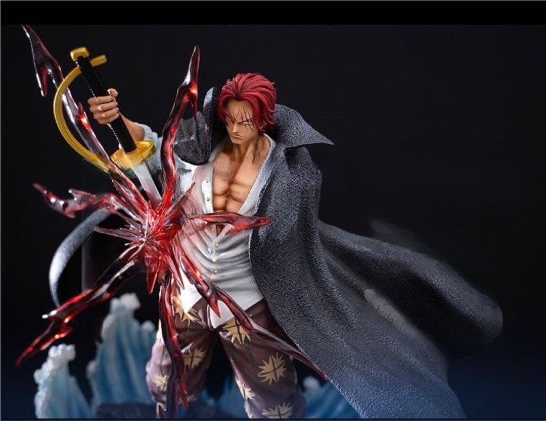 【新品】ワンピース 赤髪 シャンクス 覇気 フィギュア 神避放つ「シャンクス」がカッコイイ！迸る“覇気”エフェクトも大迫力の