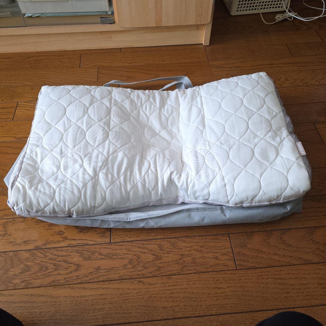 美品　西川　ファインスムーズ　fine　smooth　ミニ備長炭&ひのき finesmooth 西川 ファインスムース ファインクオリティプレミアム ミニ