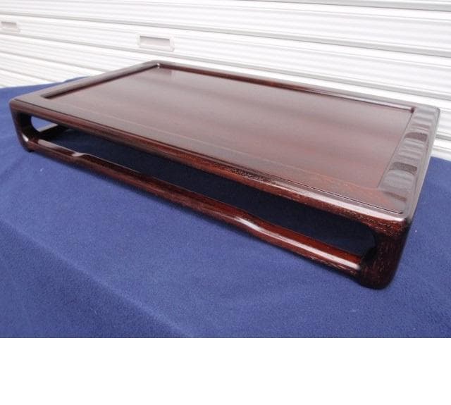 新品♪ 巾54cm 花梨 無垢 だるま型 平花台 飾り台 香炉台 盆栽台 漆塗り mk4719-1.jpg?fitin=272:272