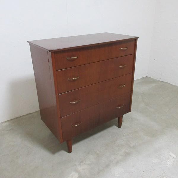 イギリス ビンテージ 家具 HARRIS LEBUS チェスト 英国 6171e 生活感もスッキリ整います♪ チェストHarris Lebus VC111-202