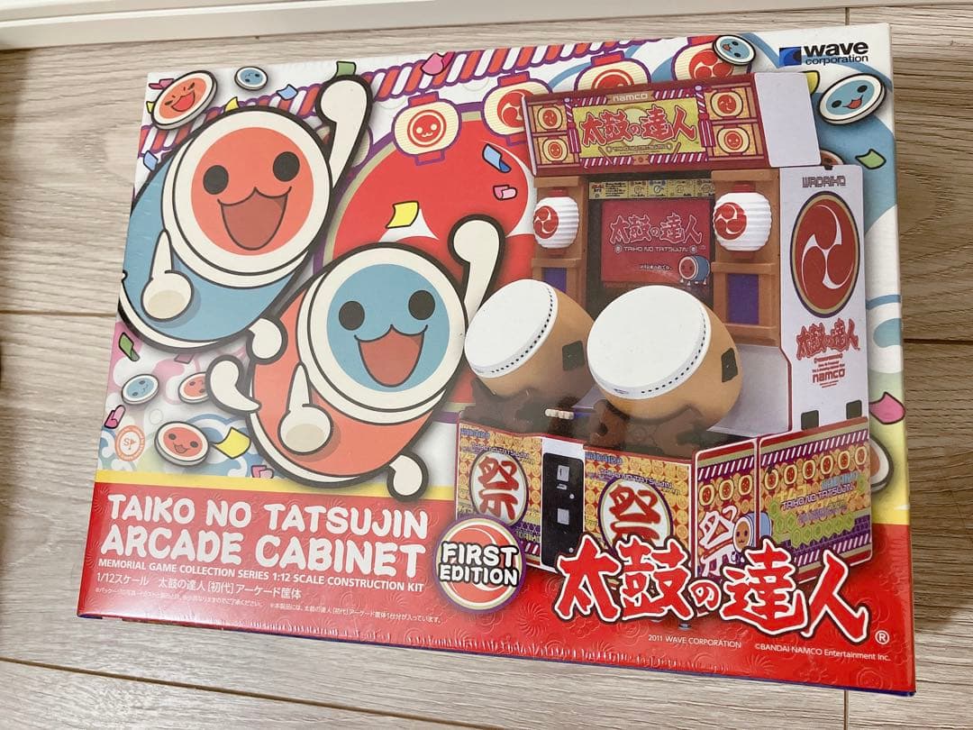 激レア(シュリンク付き)wave 太鼓の達人 初代 アーケード筐体 プラモデル 太鼓の達人［初代］アーケード筐体 | 株式会社ウェーブ