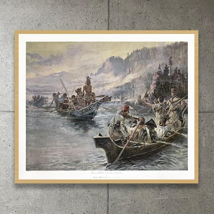 額装品/Lewis and Clark/ラッセル/アート/ポスター/インテリア Amazon.co.jp: Buyartforless Sunday Best - シカゴボーイズ