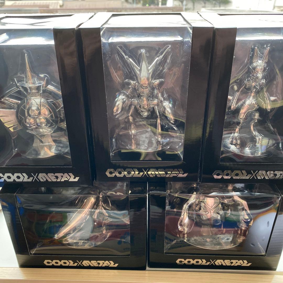 ポケモンcool×l メタルフィギュア5種セット COOL×METAL」のグッズが、ポケモンセンターに登場