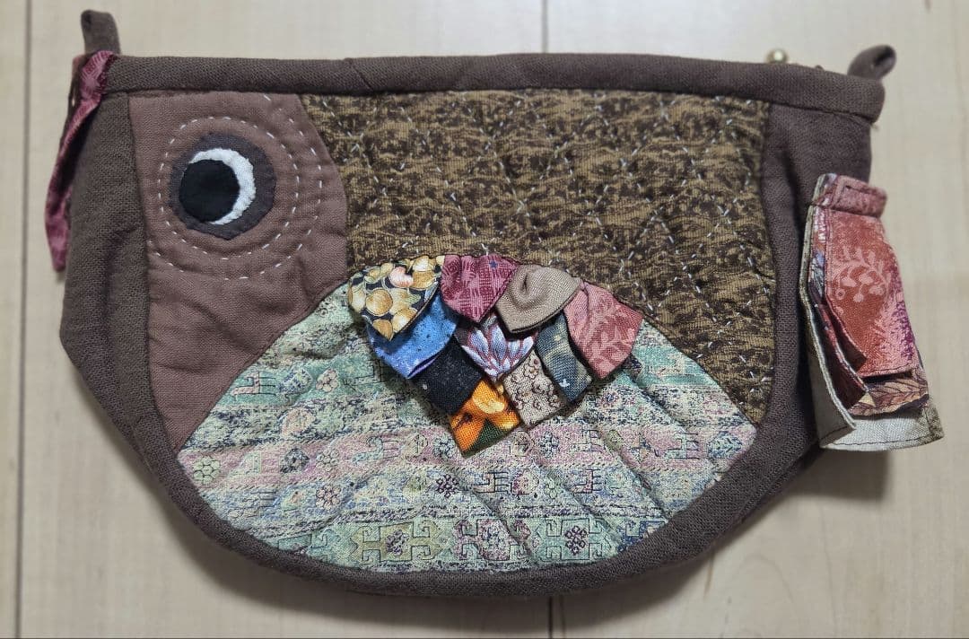 ショルダー バッグ ハンドメイド ニワトリ モチーフ カバン ポシェット 鳥 ニワトリ ショルダーバッグ 合皮 ショルダーバッグ 鳥吉ーTORIYOSHI