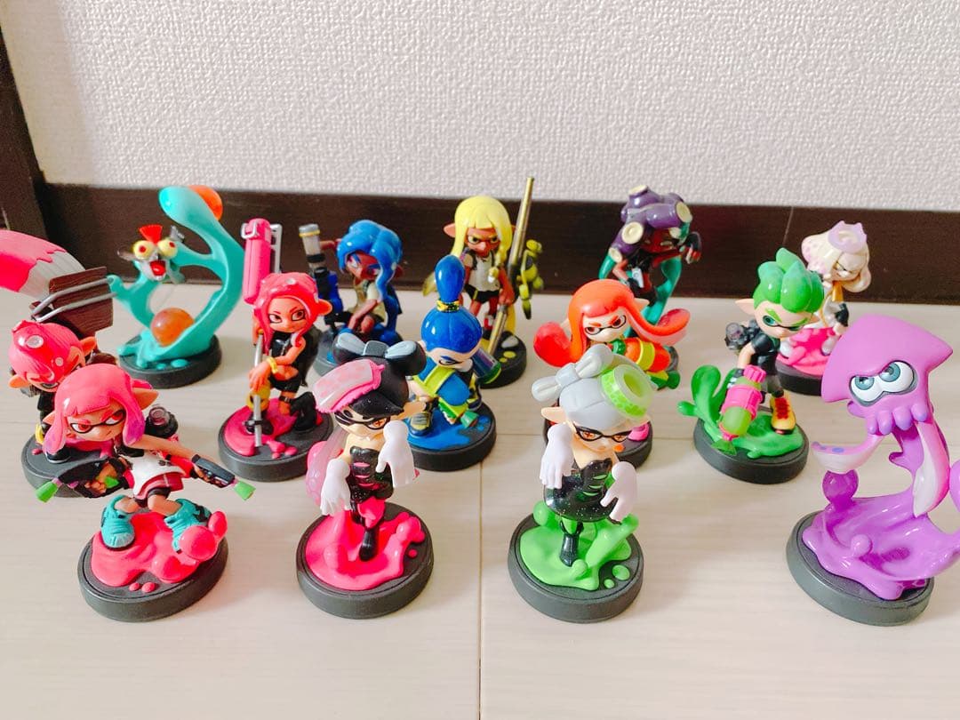 スプラトゥーン amiibo 15点セット Amazon.co.jp: amiibo すりみ連合セット[フウカ／ウツホ／マンタロー