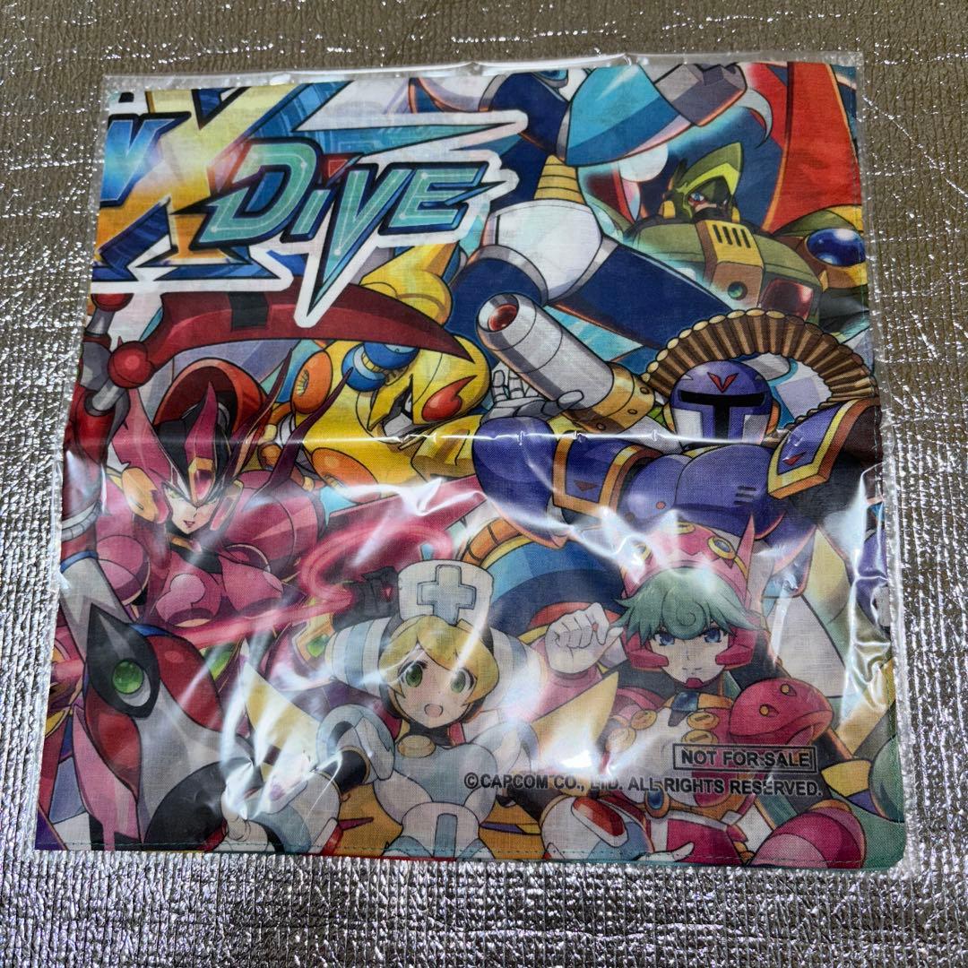 非売品 ロックマンX DiVE 限定タオル Twitterキャンペーン 当選品 ロックマンX DiVE』 オリジナルグッズがもらえる「春のロックマンX