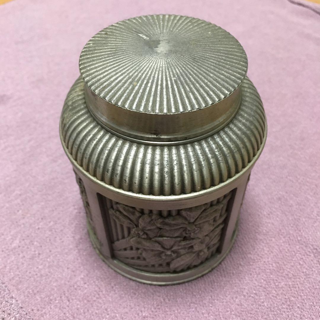 0543　スランゴール ピューター Selangor Pewter 錫(すず)製 ROYAL SELANGOR PEWTER ロイヤル セランゴール ピューター 錫製 茶筒