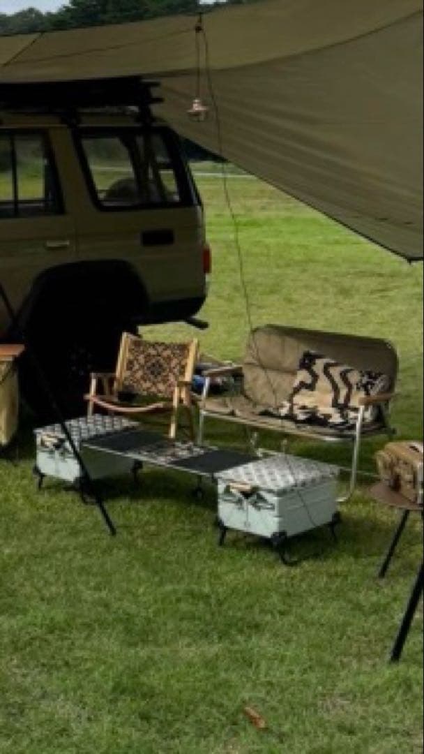 peak シェルコン25×2 脚付きIGTテーブル　スノーピーク シェルコン25 ブリッジアイアンフレーム ブラック スノーピーク | 802