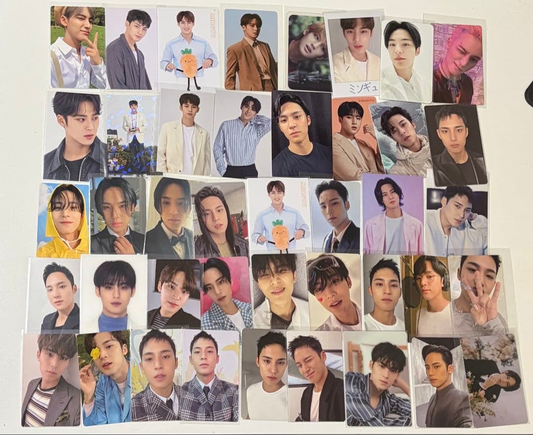 SEVENTEEN セブチ ミンギュ トレカ 45枚 まとめ売り - メルカリ