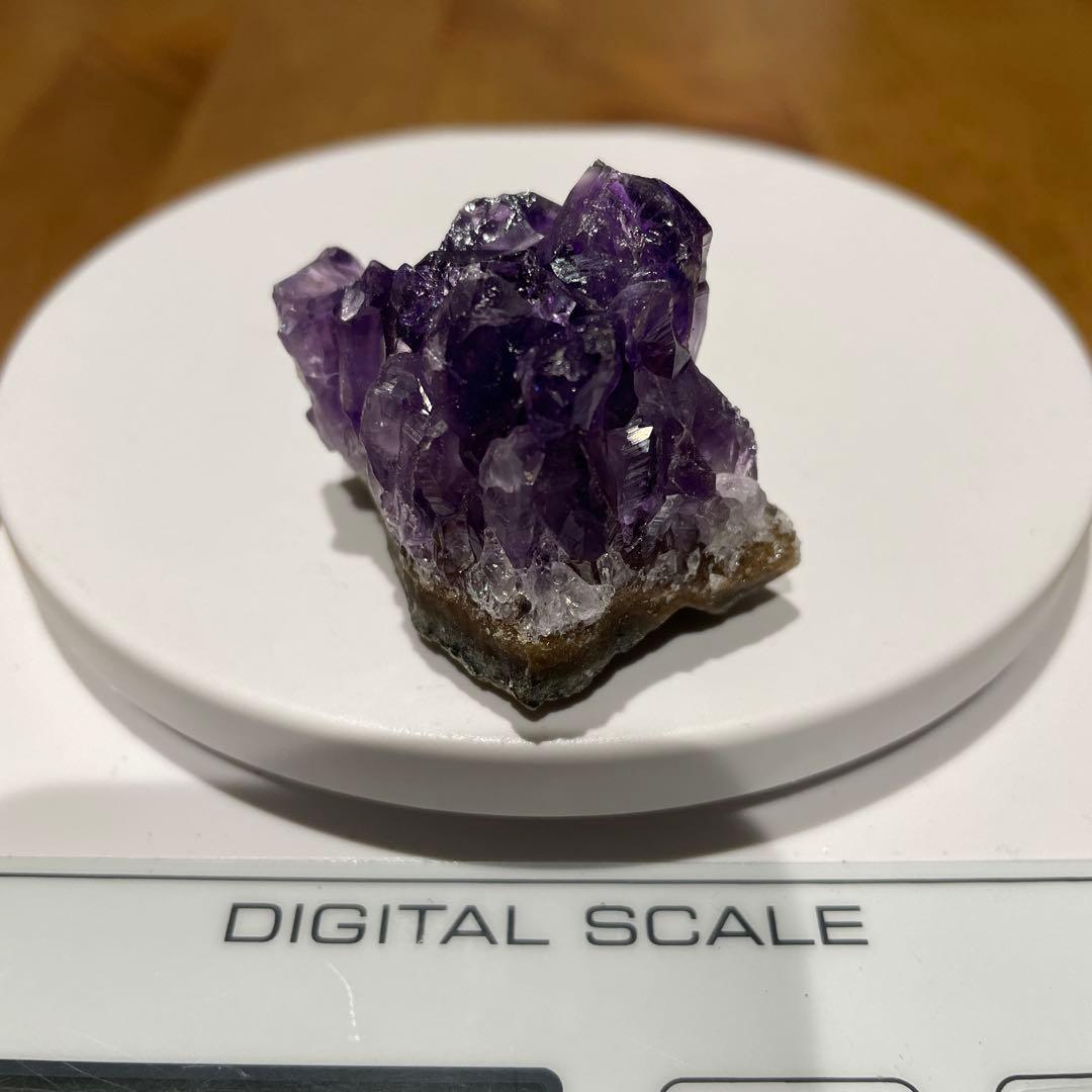 【にじ色】アメジストクラスター他 ウルグアイ産アメジスト クラスター 460g｜天然石 通販キラリ石
