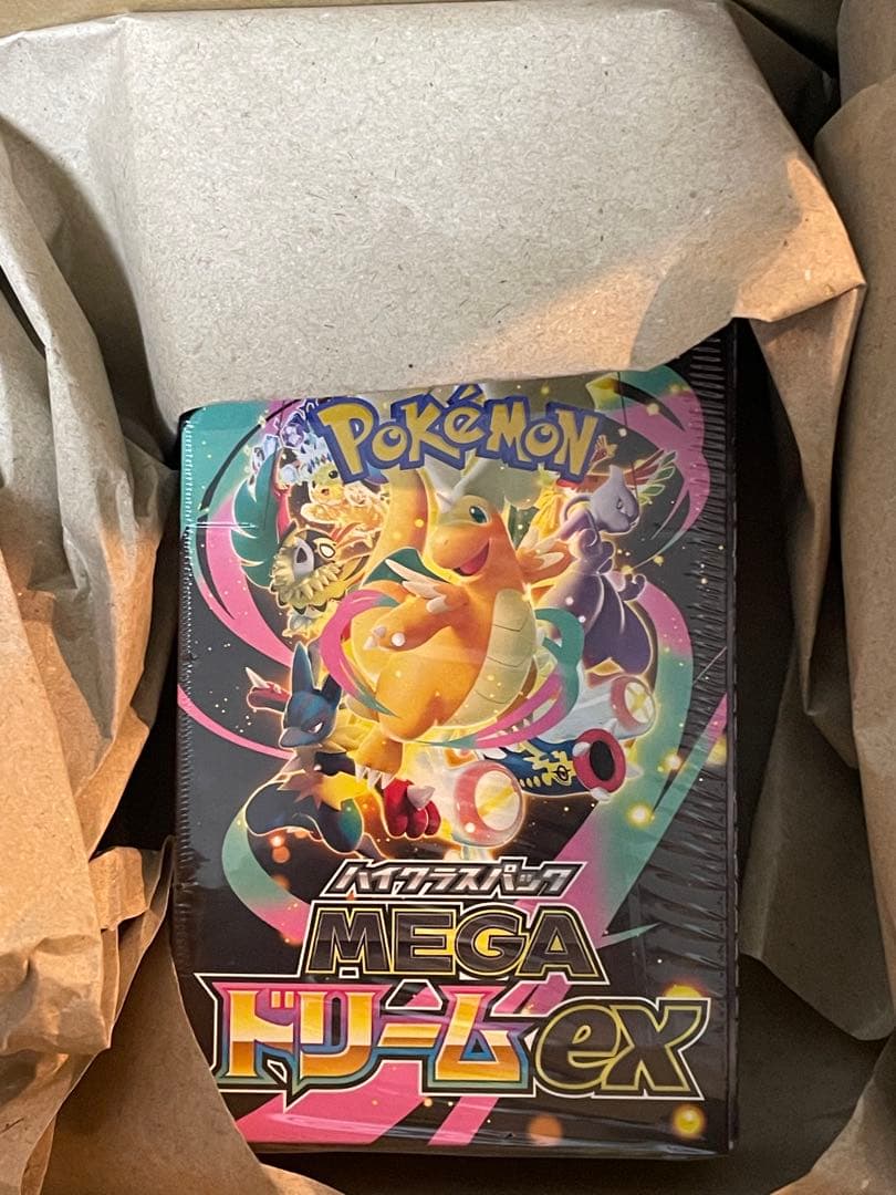 ハイクラスパックMEGAドリームex 1BOXシュリンク付き Amazon.co.jp: ﾎﾟｹﾓﾝｶｰﾄﾞｹﾞｰﾑ ハイクラスパック『MEGAドリームex