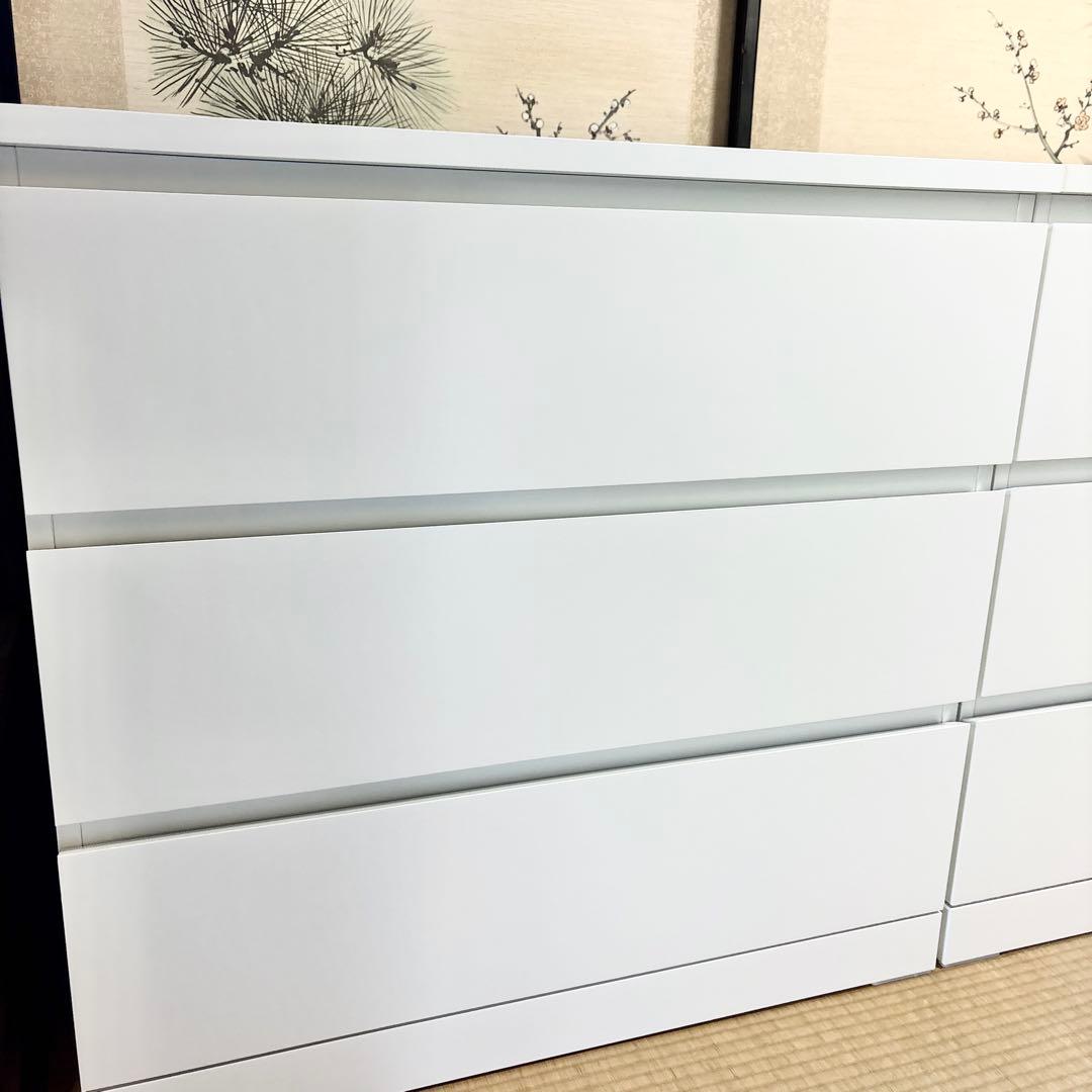 IKEA　イケア　チェスト　タンス　マルム　MALM 3段 MALM マルム チェスト（引き出し×3）, ホワイト, 80x78 cm - IKEA