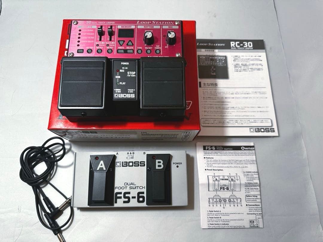 BOSS RC-30 LOOP STATION FS-6 フットスイッチ付き BOSS - RC-30 | Loop Station