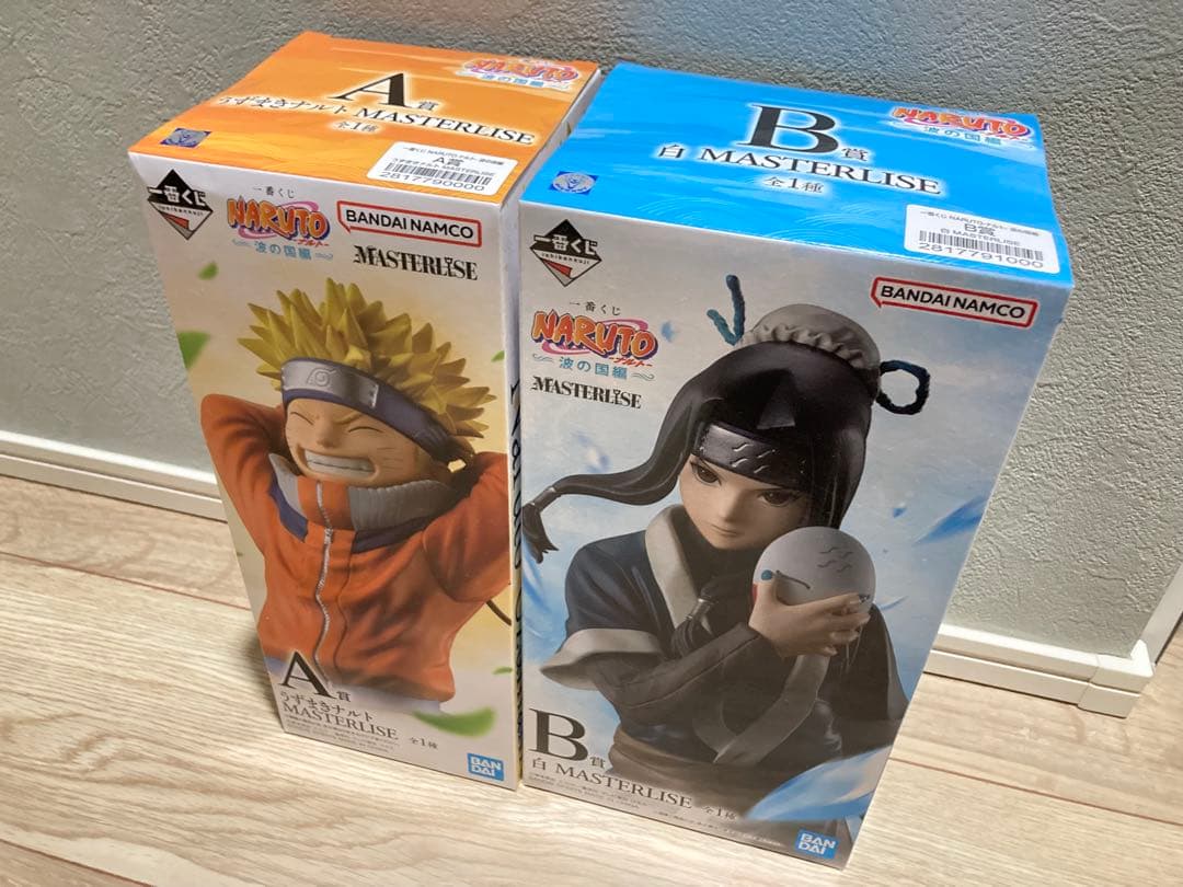 一番くじ NARUTO-ナルト- 波の国編 フィギュア　2点セット 一番くじ NARUTO-ナルト- 波の国編｜一番くじ倶楽部｜BANDAI SPIRITS