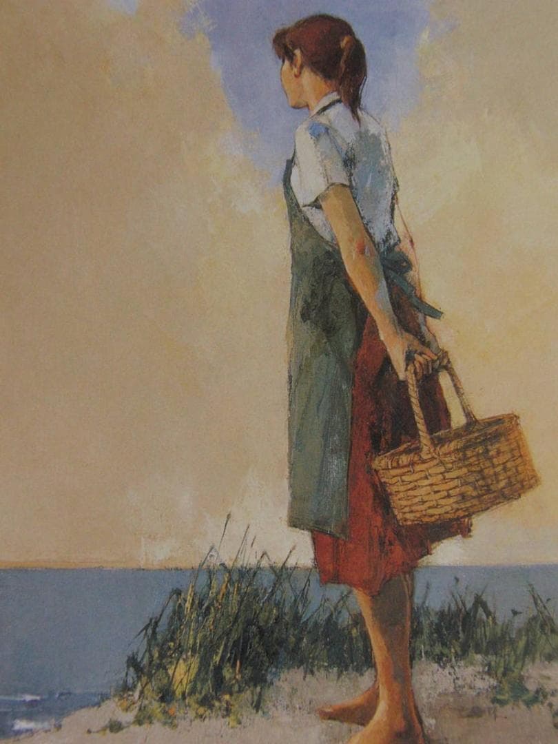 西健吉、【浜】、希少な額装用画集より、新品額装付、状態良好 - メルカリ