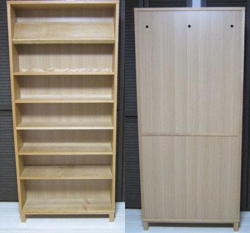 MUJI /無印良品　オーク材薄型ラック　奥行21ｃｍ　廃盤商品 スタッキングシェルフ・追加2段・オーク材 | 無印良品