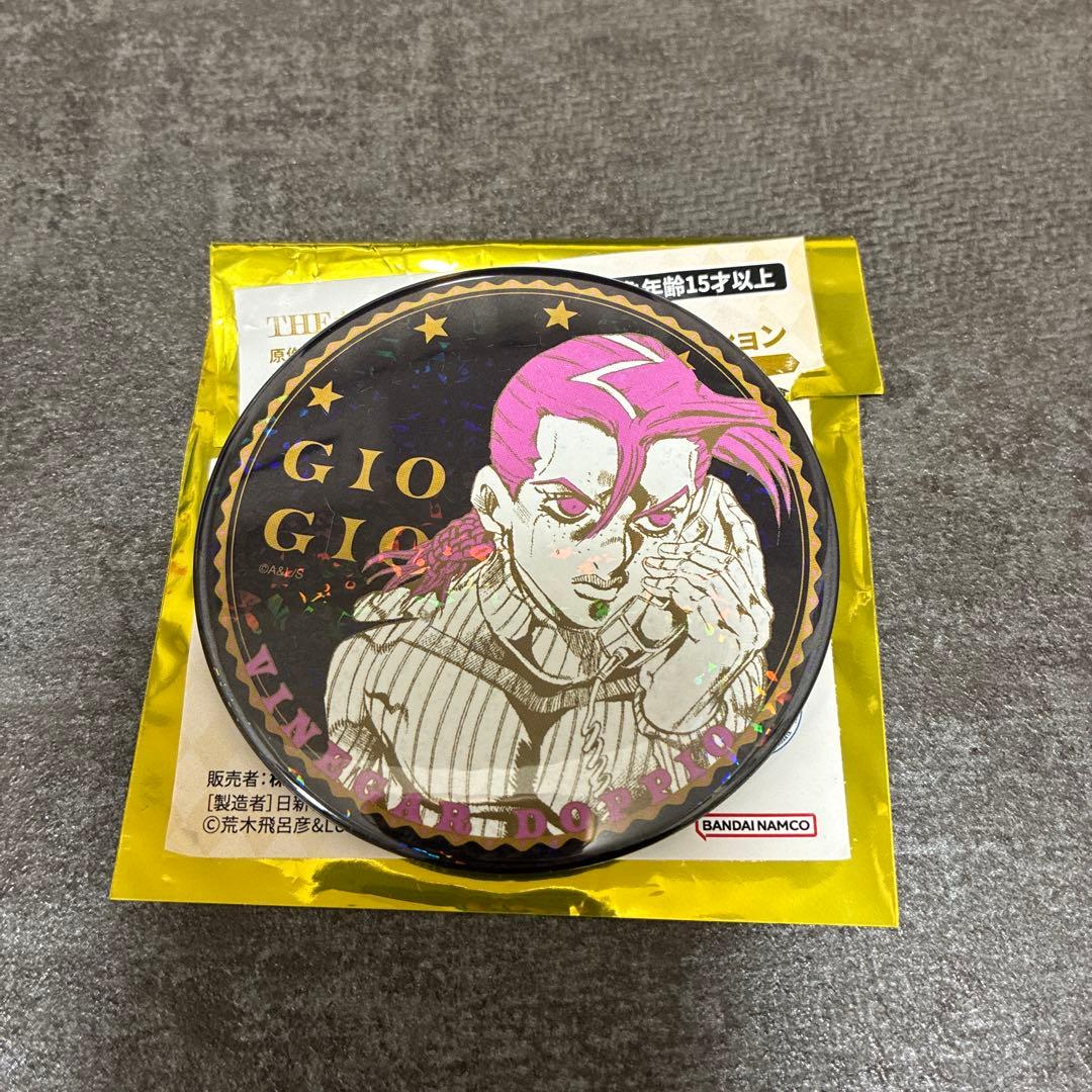 ジョジョワールド 第5部 黄金の風 ホログラム缶バッジ ドッピオ - メルカリ