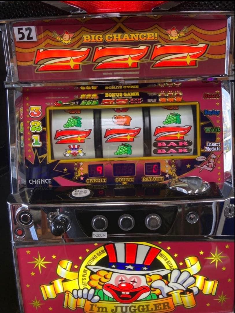 ニューアイムジャグラー　EX-KT 5号機　実機 北電子 ニューアイムジャグラーEX-KT【パネル指定不可】【中古パチスロ